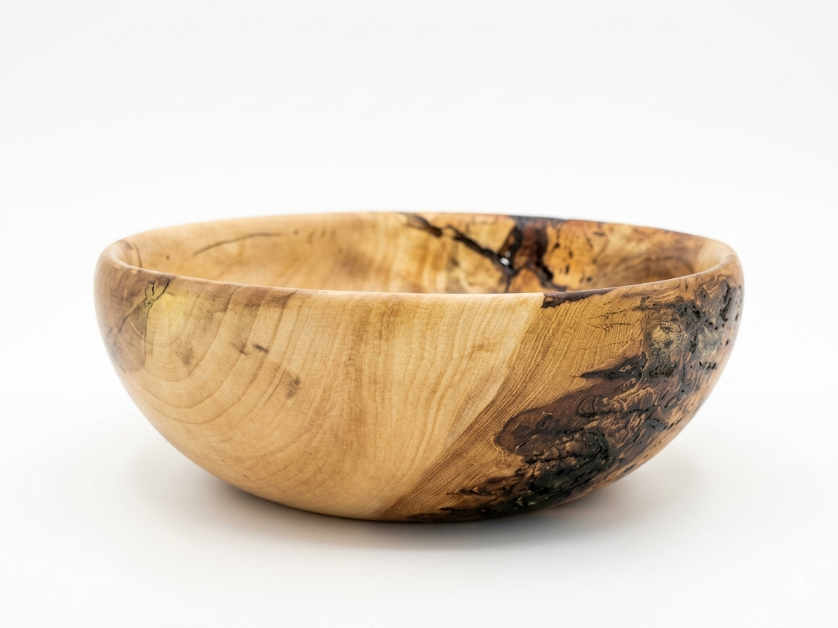 Maple Decorative Bowl 6"